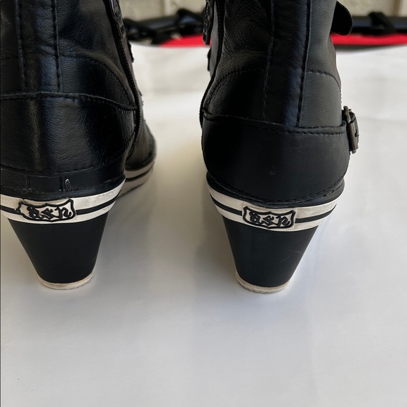 ASH Leather High-Top Women's Shoes - Picture 2 of 6